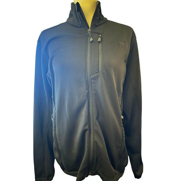 Mountain Hardwear Dual Fleece Jacket, Men's Size Small, Black - Picture 2 of 8